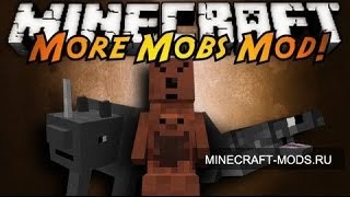 Обзор мода в Minecraft.More Mobs-[Больше Мобов] (#24)