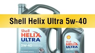 Моторное масло Shell Helix Ultra 5w-40