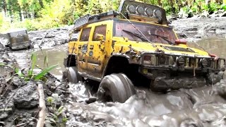 RC TRUCK OFF Road 4x4 MUD Terrain - Tamiya Truck 6x6, Hummer, Axial SCX10 Honcho