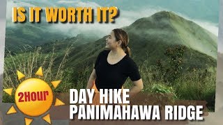 IS IT WORTH THE CLIMB? | 2 Hour Day Hike in Panimahawa Ridge - Maria Feelingera