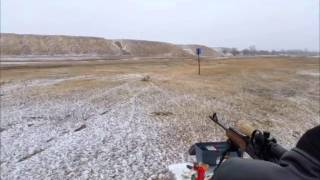 Отстрел карабина "ВЕПРЬ" ВПО 123-01 на 300 и 480м