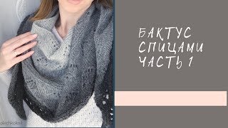 Бактус спицами// Часть 1