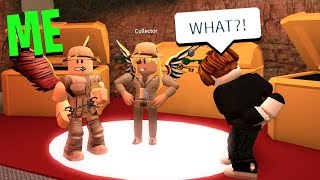DISGUISING AS THE COLLECTOR! (Roblox Jailbreak)