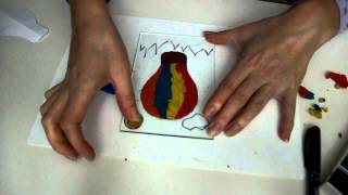 Мастер-класс Картина из пластилина