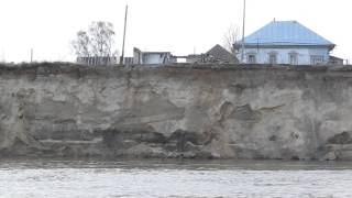 Река Обь смывает в реку город Колпашево