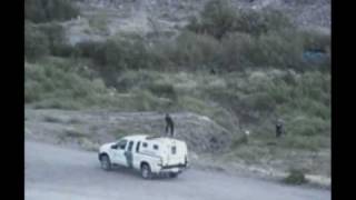 US Border Patrol Mexican Incursion Video - El Paso, Texas