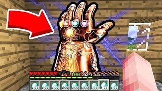 Я НАШЁЛ ПЕРЧАТКУ БЕСКОНЕЧНОСТИ В МАЙНКРАФТ НУБИК ИГРАЕТ В MINECRAFT 100% ТРОЛЛИНГ ЛОВУШКА
