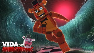 Minecraft: VIDA DE ANIMATRONIC #51 - TSUNAMI NA PIZZARIA!!! ( FIVE NIGHTS AT FREDDY'S )