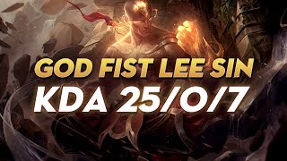Skin God Fist Lee bất tử KDA 25/0/6