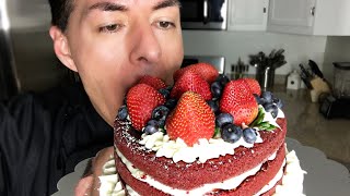 RED VELVET NAKED CAKE DÍA DE SAN VALENTÍN
