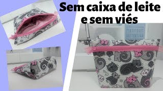 Necessaire sem caixa de leite e sem viés ?