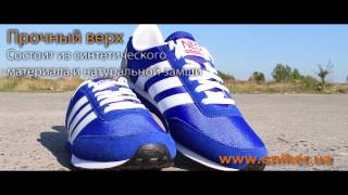 Яркие молодежные кроссовки Adidas NEO Racer Nylon V. Видеообзор Sniker.ua