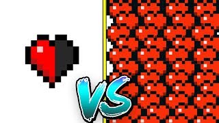 ПОЛ СЕРДЕЧКА ПРОТИВ 1.000.000 СЕРДЕЦ В МАЙНКРАФТЕ? ВЫЖИВАНИЕ НУБА В MINECRAFT? ТРОЛЛИНГ | МУЛЬТИК