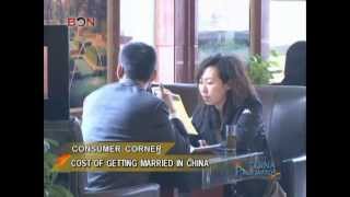 Cost of getting married - China Price Watch - June 20, 2013 - BONTV China