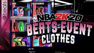 NBA 2K20 Beats 2XP Event, Where to buy Clothes