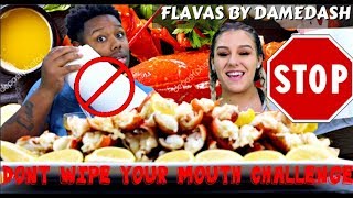 24 LOBSTER TAILS DON'T WIPE YOUR MOUTH CHALLENGE? Flavas by DameDash