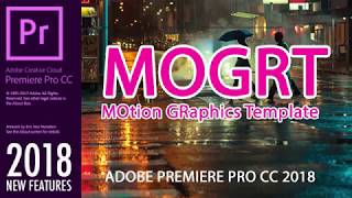 Bagaimana cara import file MOGRT ke Adobe Premiere 2018