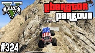 MONSTER TRUCK PARKOUR - SKILL TEST AM MOUNT CHILIAD ! (+DOWNLOAD) | GTA V - CUSTOM MAP RENNEN