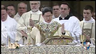 Catholic Univ. of America-  Baccalaureate Mass - 2014-5-16- Card.Tagle