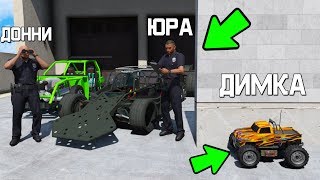 БИТВА ВОРОВ ПРОТИВ КОПОВ В ГТА 5 ОНЛАЙН! ПОДКРАЛСЯ НА МАЛЕНЬКОЙ МАШИНКЕ И УГНАЛ ВСЕ ТАЧКИ В GTA 5!