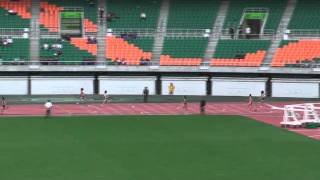 H23 東海高校総体陸上　女子4x400mR決勝