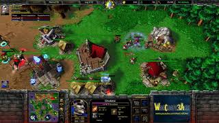 HawK(HU) vs Sheik(UD) - WarCraft 3 Frozen Throne - RN3901