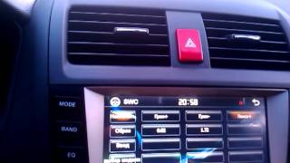 Настройка кнопок на руле  штатного головного устройства для Honda Accord FD871