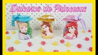 DULCERO DE PRINCESAS DE DISNEY | CON RECICLAFE