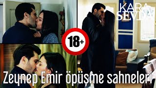 Kara Sevda - Zeynep Emir Öpüşme Sahneleri
