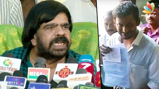 T Rajendar teasing Vishal for competing in Tamil Producer Council Election 2017 | Latest Speech