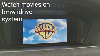 HOW TO WATCH MOVIES ON YOUR BMW IDRIVE SYSTEM QUICK AND EASY TUTORIAL