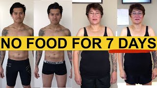 Here's What Happens When You Don't Eat For 7 Days (7 Day Fast Weight Loss)