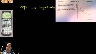 Havo4   Elektriciteit   Oefentoets   4   NTC en PTC herkennen