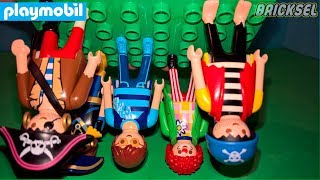 Фигурки Playmobil с LEDO DUPLO. Соединяем Плеймобил и Лего Дупло