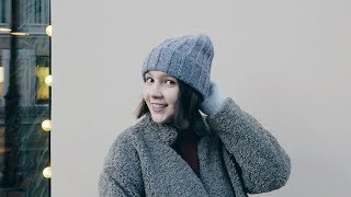 Как связать шапку спицами. Вязание спицами. Базовый гардероб