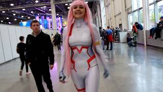 Darling in the Franxx - Zero Two Anime Cosplay (Comic Con Russia 2018)