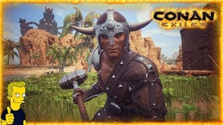 Finding Brimstone and Armor Upgrade Conan Exiles [Full Release Gameplay EP8]