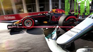 F1 2017 1920X1080 ultra+high GTX 970 @1.5Ghz CORE i7-860 @4GHz