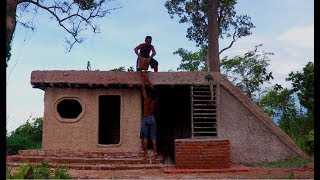 Build Villa Mod House With Most Beautiful Grass Roof