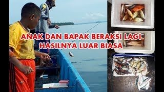 ANAK DAN BAPAK GANTIAN STRIKE ( MASIH SETIA DENGAN TEKNIK HANDLINE )