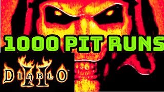 Diablo 2 - 1000 THE PIT RUNS