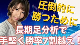 [バイナリーオプションLife]手堅く勝率7割越えする長期足分析！圧倒的に勝つためには