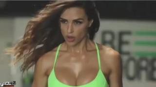 Good looking ladies working out.