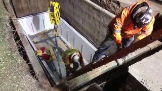 Utility wires go underground along Thousand Oaks Blvd