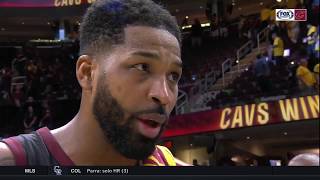 Tristan Thompson got ultimate sign of respect from LeBron James | CAVS-CELTICS POSTGAME
