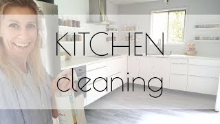CLEAN with ME / KITCHEN ZONE CLEANING ROUTINE