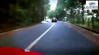 Lifan Smily 320 (Лифан Смайли) обгон на скорости
