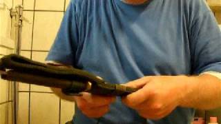 How to tie round a Rope. John Ek Commando Knife