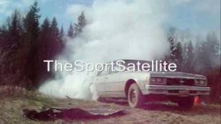 Chevy Smoking The Tires on a Redneck Burnout Pad : History of the Grey Car Pt. 30