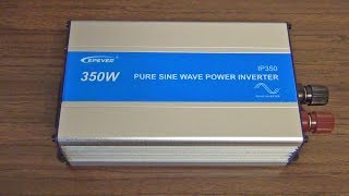 Обзор и тестирование инвертора 12-220v EPever IP350 чистый синус